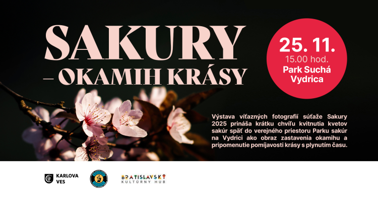Výstava Sakury na Slovensaku 2025