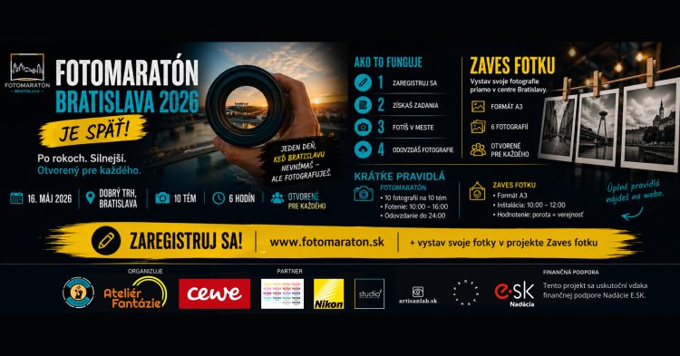 Fotomaratón Bratislava 2026