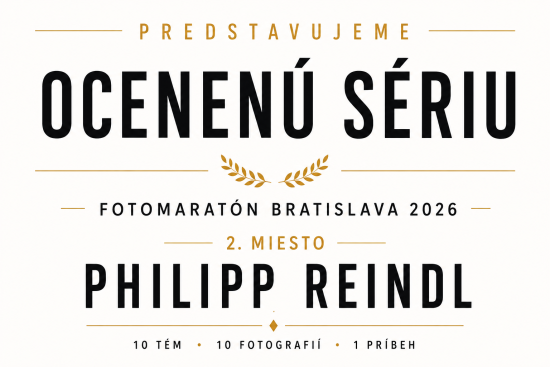 Ocenená séria Fotomaratónu Bratislava 2026: Philipp Reindl a mesto plné vrstiev